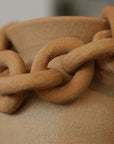 LES IMPARFAITES | Céramique décorative Cyclades, sable profond