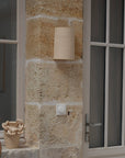 Applique Cali, grès chamotté, céramique artisanale. Céramique décorative Cyclades