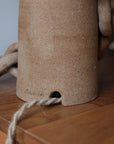 ANDROS | Lampe sable brun & ivoire