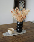 Vase Milos ébène