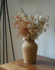 KLAYA x LES RENOUÉES | Vase & bouquet de fleurs séchées, couleurs automnales