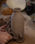ANDROS | Céramique décorative, sable profond