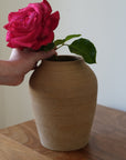 ROME | Vase, sable brun