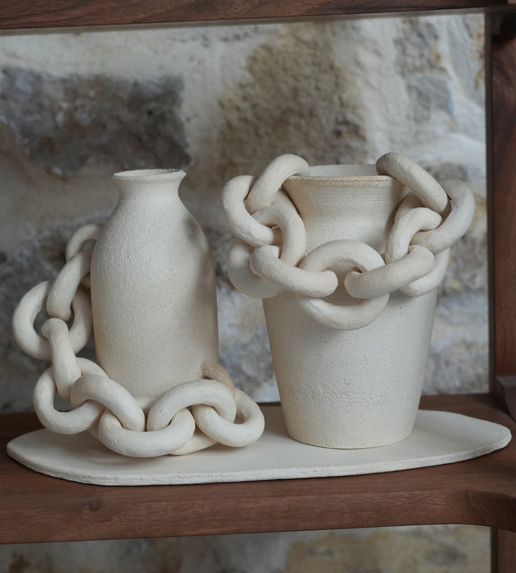 ANDROS | Céramique décorative, crème