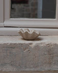 Bol vide poche Ibiza, grès lisse émail transparent. Beige satiné. Céramique artisanale 