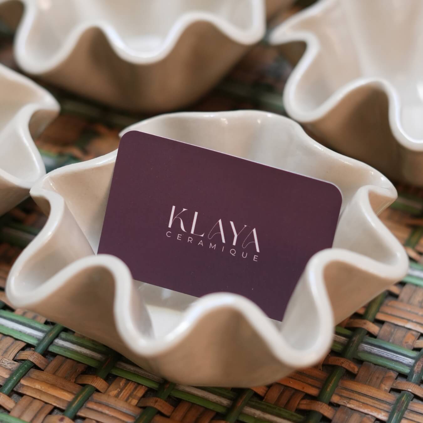 Céramiques artisanales sur-mesure personnalisées 