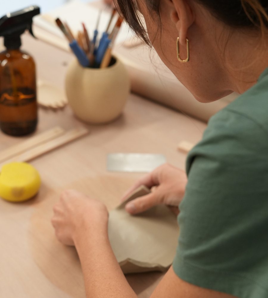 Initiation modelage à Bordeaux, céramique 