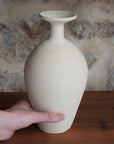 Vase décoratif NAIROBI grès chamotté, vue mains 