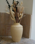 Vase DAHKLA tressage grès chamotté 